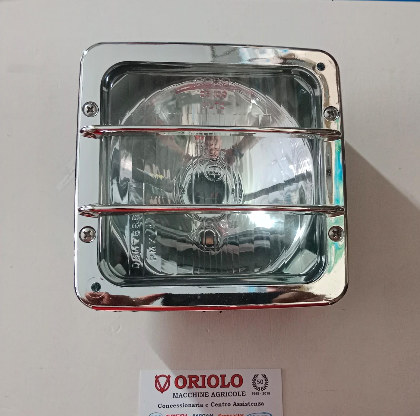 FANALE  140 x 140  mm COMPLETO CON FERMI AD INCASTRO PER SAME VARI MODELLI